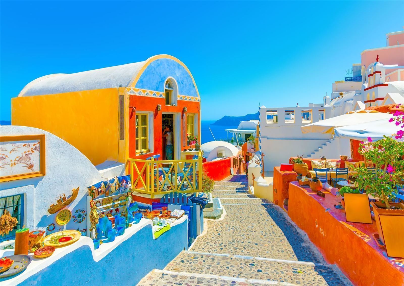 Kykladen Insel Santorin Oia